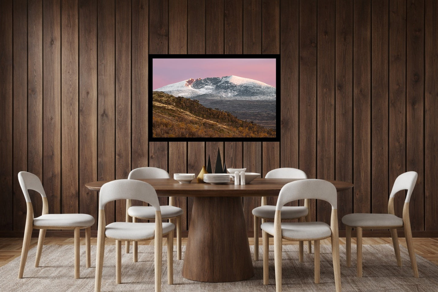 Snøhetta i morgenlys