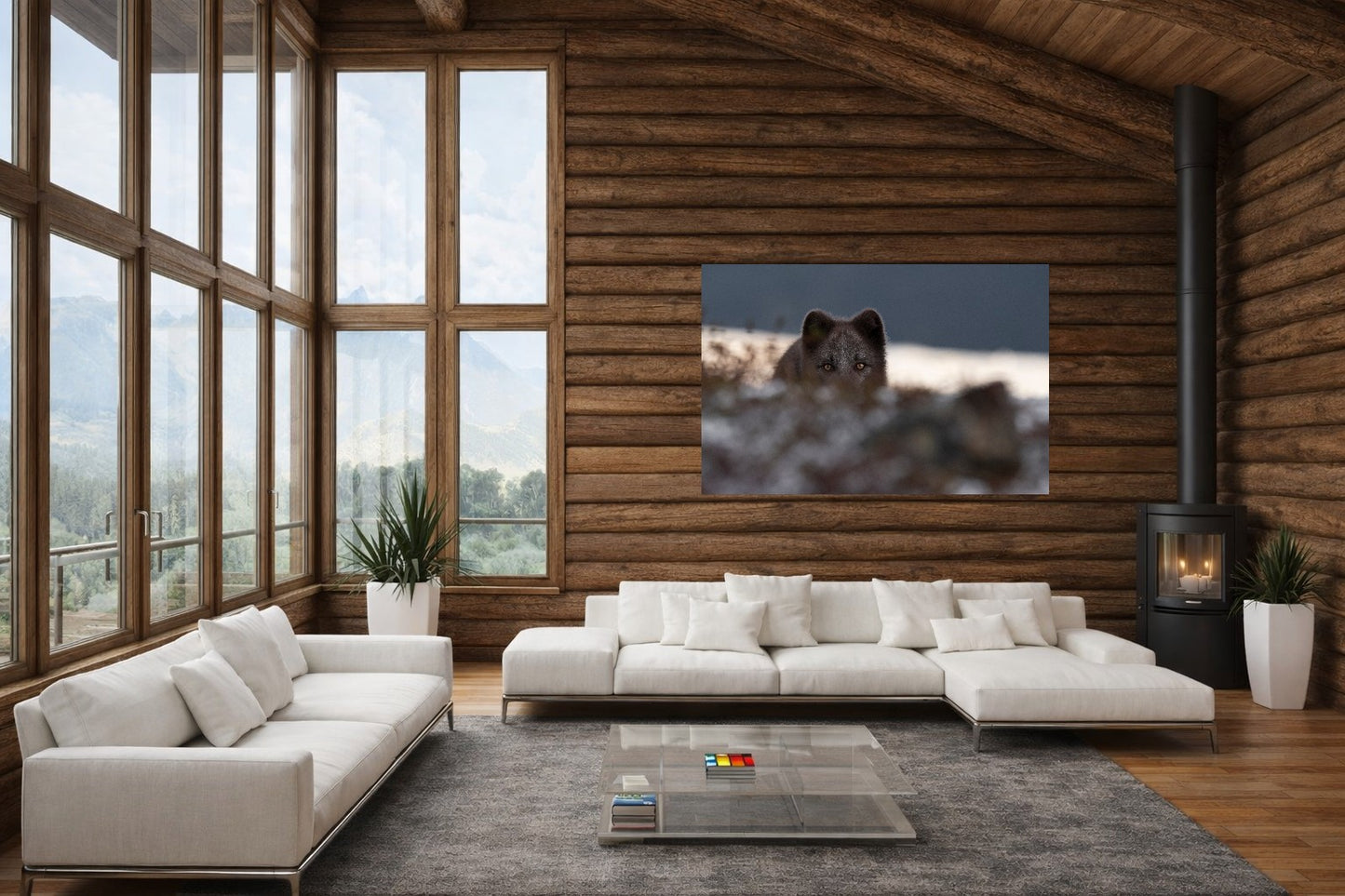 Fjellrev blikket